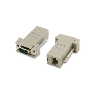 DB9 Adapter modułowy żeński na RJ45 żeński