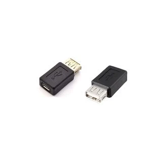 Adapter żeński USB 2.0 typu A na Micro USB B.