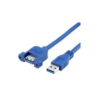 Kabel USB 3.0 A męski na żeński przedłużający panel