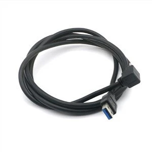 USB3.0 A męski do kąta 90 stopni w górę Micro B